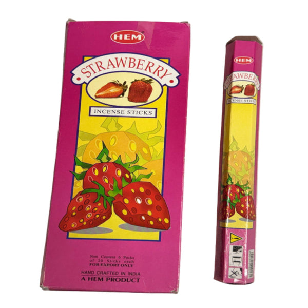 HEM Strawberry Incense Sticks 200g