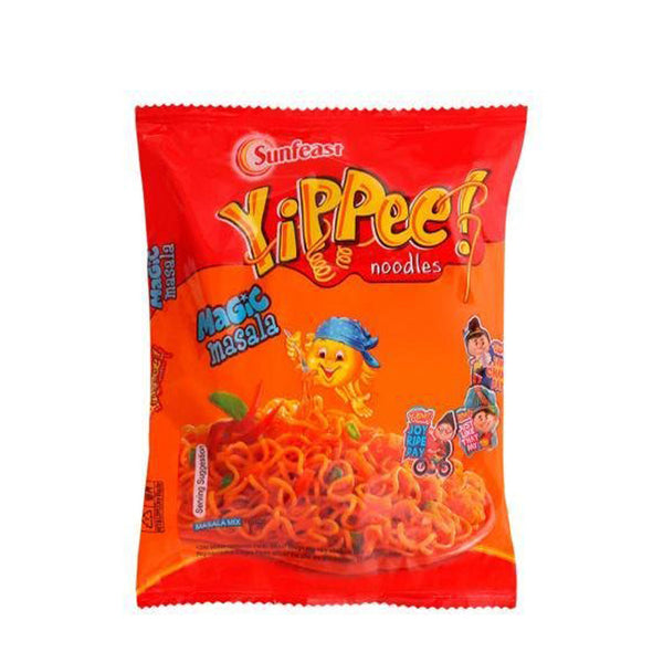 Sunfeast Yippee Magic Masala Noodles 60g (Pack of 3) – Instant Indian Noodles Online UK