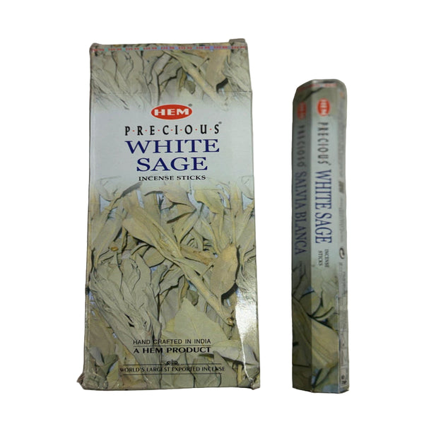 HEM White Sage Incense Sticks 200g  – Premium Indian Incense Online UK