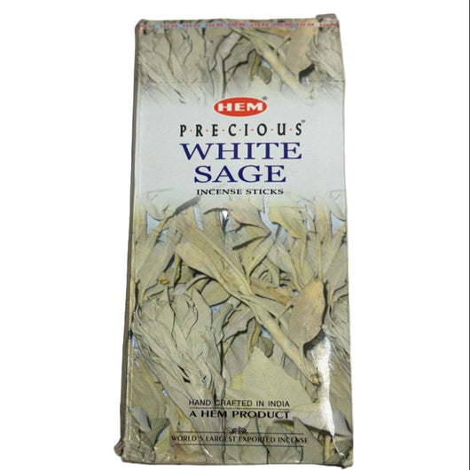 HEM White Sage Incense Sticks 200g  – Premium Indian Incense Online UK