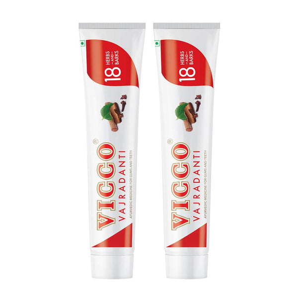 Vicco Toothpaste With Freeface Wash 200 gm - Shubham Foods