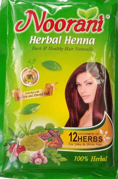 Noorani Herbal Henna Powder 120 gm - Shubham Foods