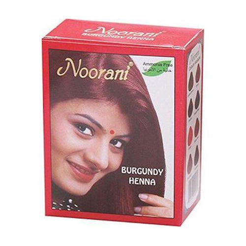 Natural Hair Color Noorani Henna Mahogany Powder Shubham Foods