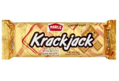 Parle Krack Jack Biscuits – Sweet and Salty Indian Crackers