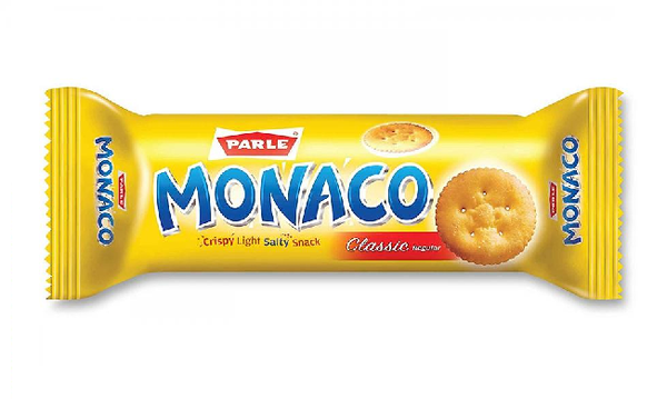 Parle Monaco Crispy Salty Snack 63g – Classic Indian Salted Biscuit from Shubham Foods UK