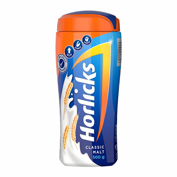 Horlicks Classic Malt 500g Jar – Buy Horlicks Nutritional Drink Online Uk